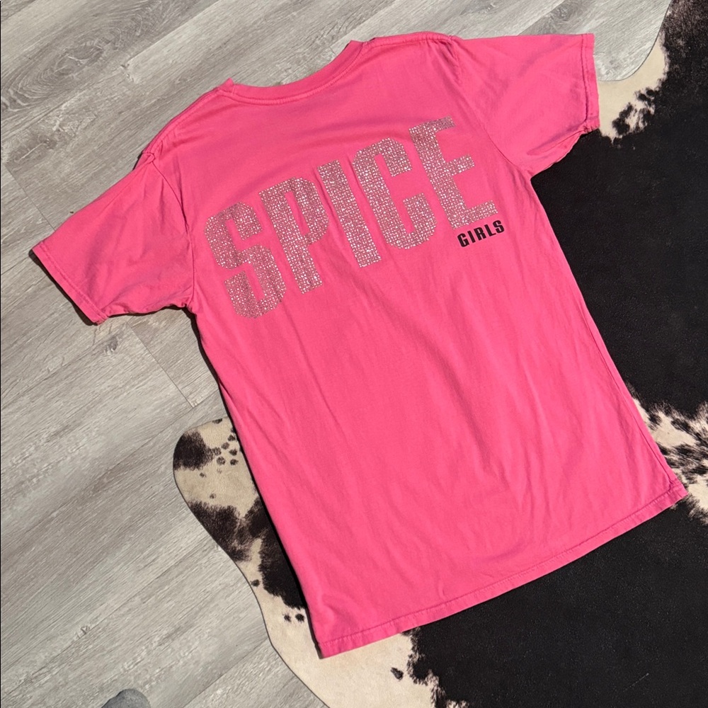 💞✨ UO•Spice Girls OverSized Bling TeeShirt•Size:Medium✨💞 - Picture 4 of 7